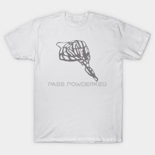 Pass Powderkeg Resort 3D T-Shirt